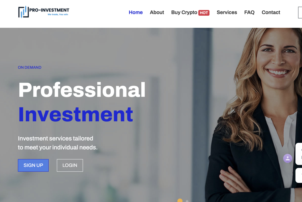 Account.pro-investment.biz Under Scrutiny